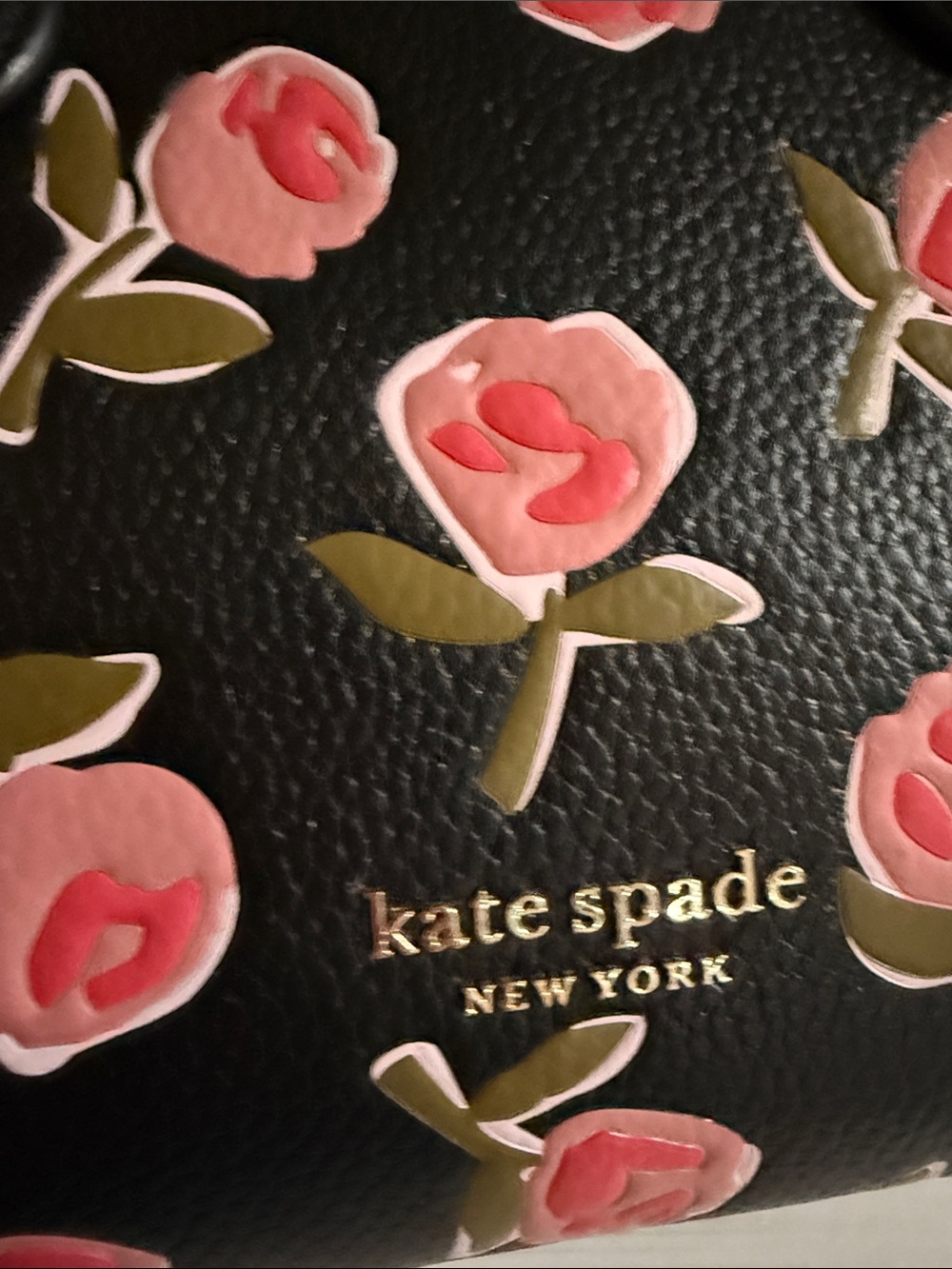 Kate Spade Knott Ditsy Rose Medium Satchel - Picture 3 of 9